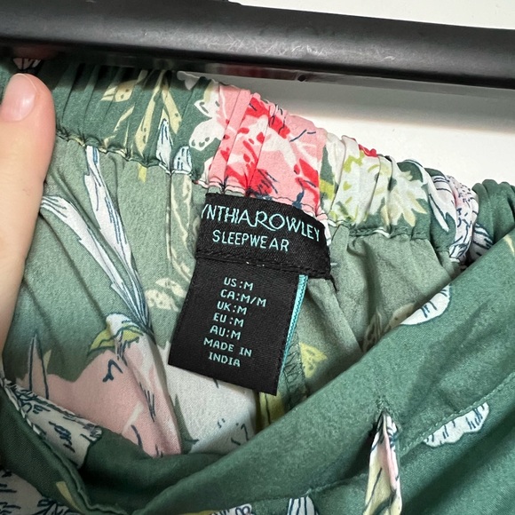 Cynthia Rowley Sleepwear Pajama Shorts - Picture 2 of 3